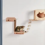 Cat Bridge Climbing Frame Wood