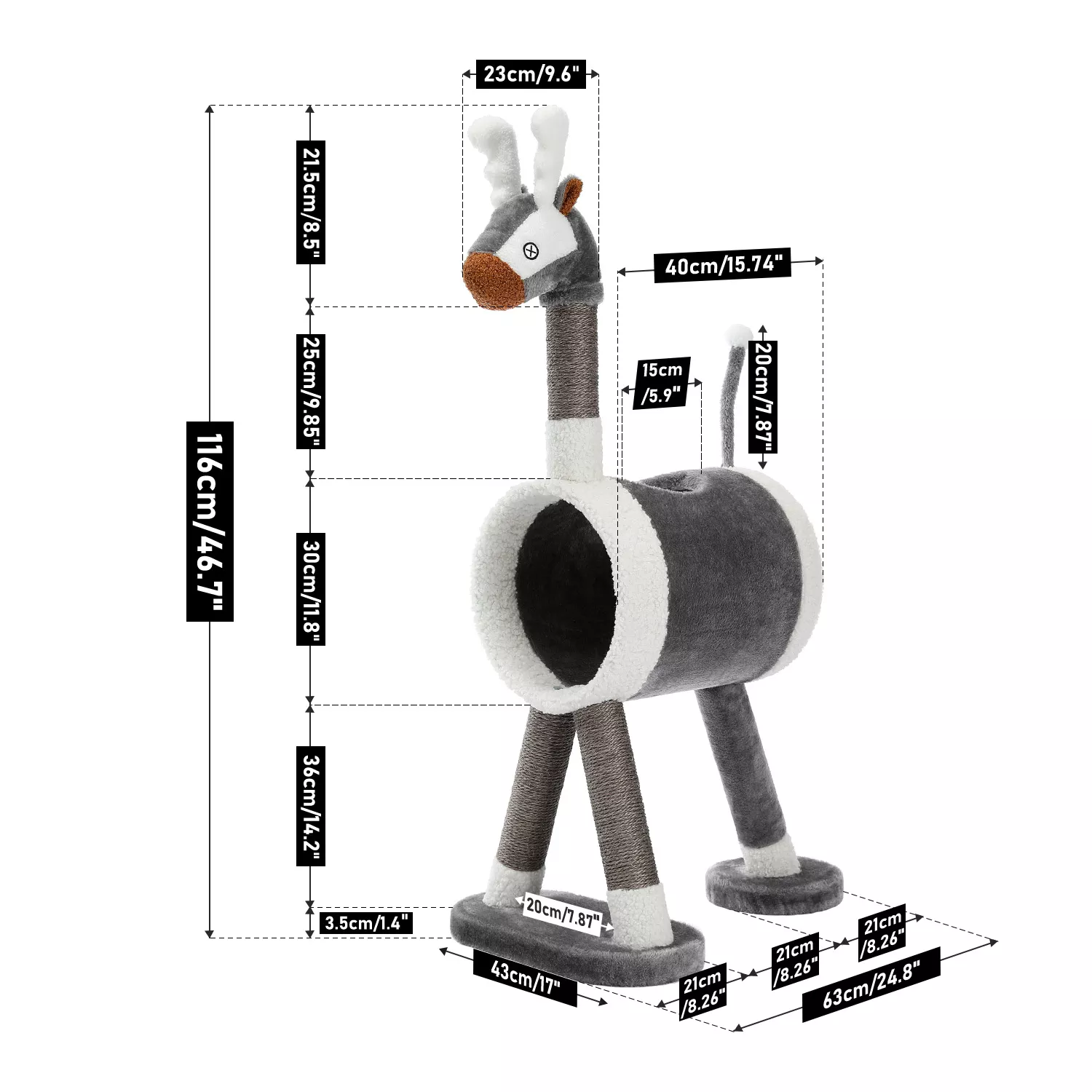 NEW-Multi-Level-Cat-Tree-Cat-Tower-for-Indoor-Cats-with-Large-Tunnel-and-Scratching-Post-2