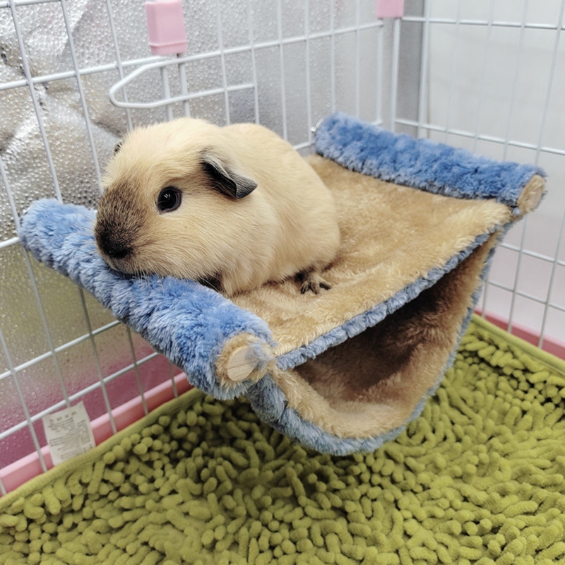 85AC-Hamster-Hanging-Hammock-Winter-Warm-Nest-Plush-Tent-Hideout-Snuggle-Hut-to-Sleep-Play-Rest-2
