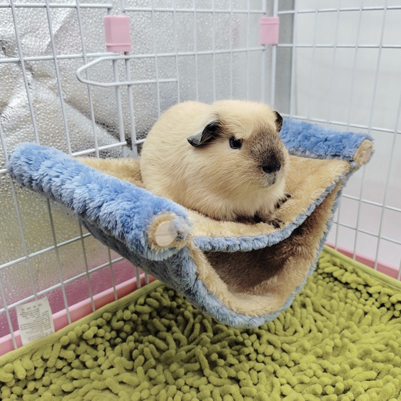85AC-Hamster-Hanging-Hammock-Winter-Warm-Nest-Plush-Tent-Hideout-Snuggle-Hut-to-Sleep-Play-Rest-4