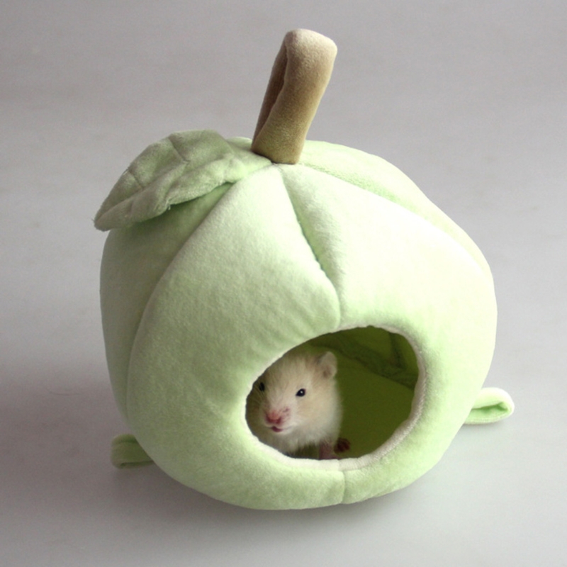 Cute-Hamster-Warm-House-with-Pad-Hammock-Bed-for-Small-Animals-Cage-Accessories-for-Guinea-Pig-2