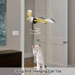 Simulation Bird Interactive Cat Toy ,Automatic  Flying